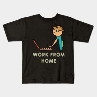 Work From Home Kids T-Shirt